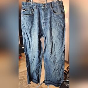 Varcity Men's Relaxed Fit Denim Jeans Sz 36x28 (Unhemmed) 2-1017